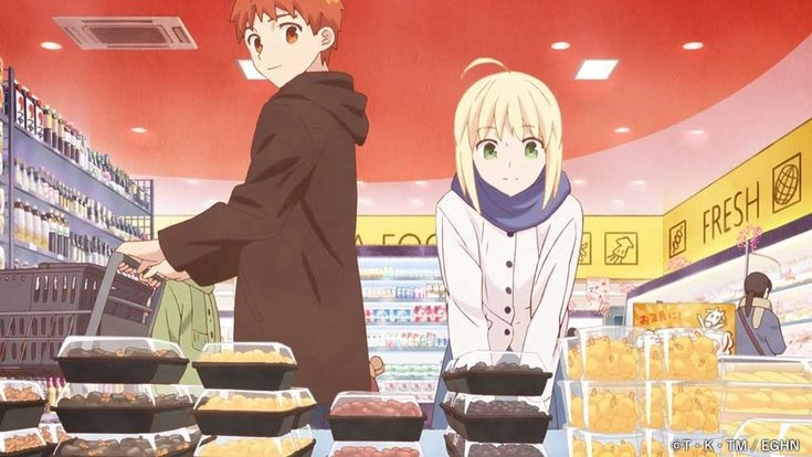 Saber x Shirou là câu chuyện tình yêu và lý tưởng