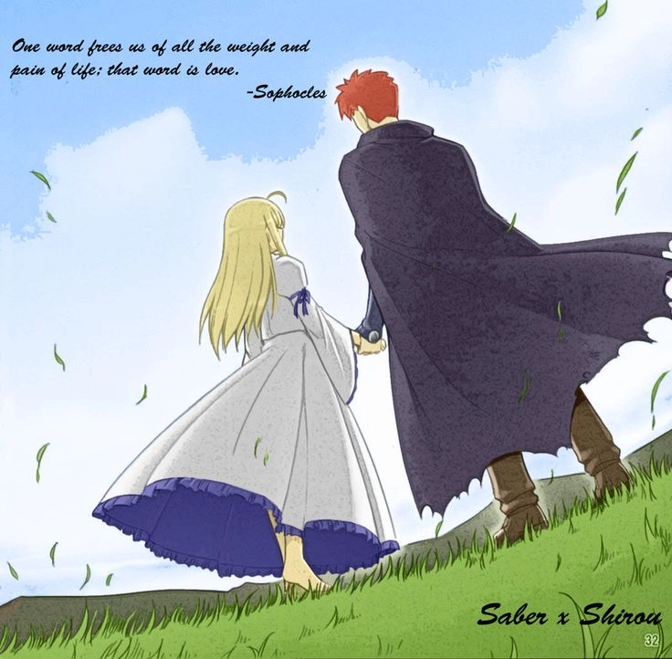 Fate Shirou x Saber comic khắc họa cảm xúc chân thực