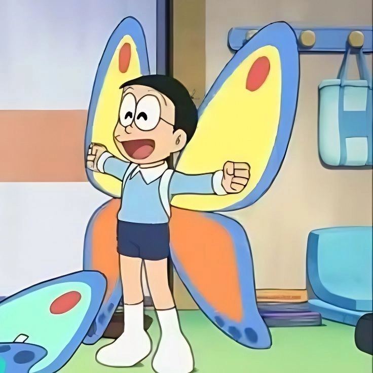 Chất mơ mộng hiện lên trong ảnh anime nobita