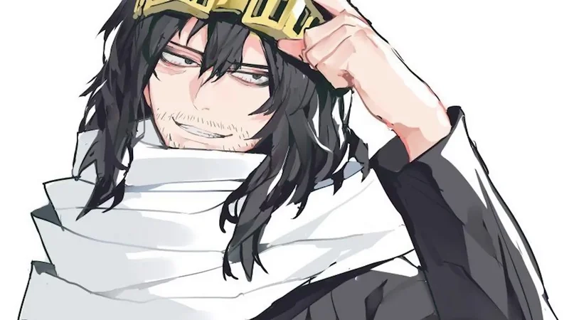 Aizawa fanart thể hiện hình tượng thầy giáo độc đáo