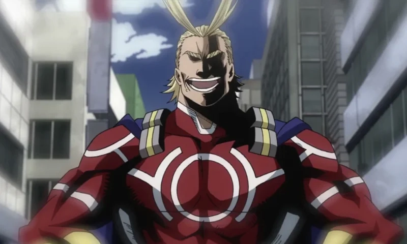 All Might fanart được yêu thích bởi thần thái mạnh mẽ