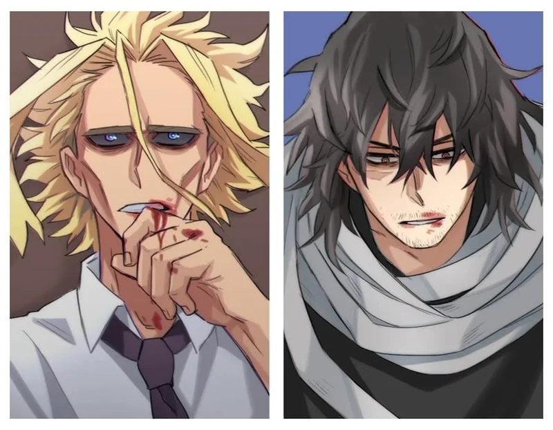 Aizawa x All Might manga đầy cảm xúc và sâu sắc