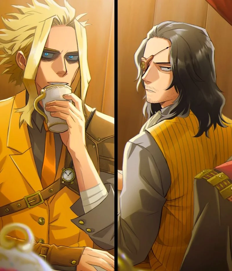 Aizawa x All Might comic thu hút với tình bạn sâu sắc