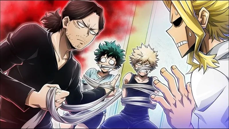 Aizawa x All Might luôn có những khoảnh khắc đặc biệt