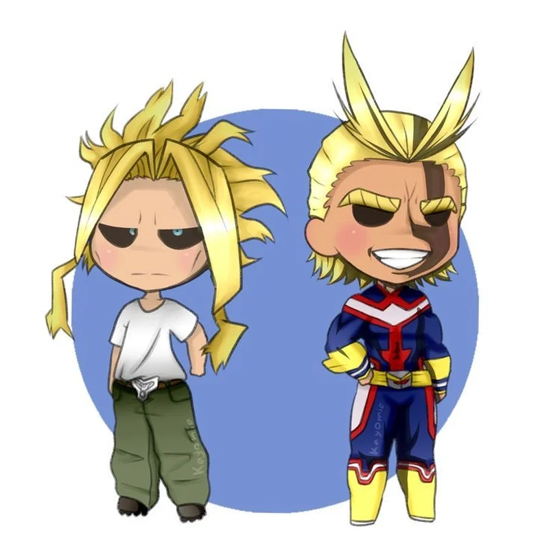 All Might chibi dễ thương khiến fan mê mẩn