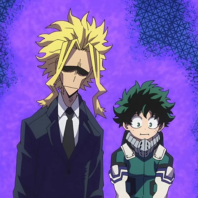 My Hero Academia All Might x Deku là biểu tượng anh hùng