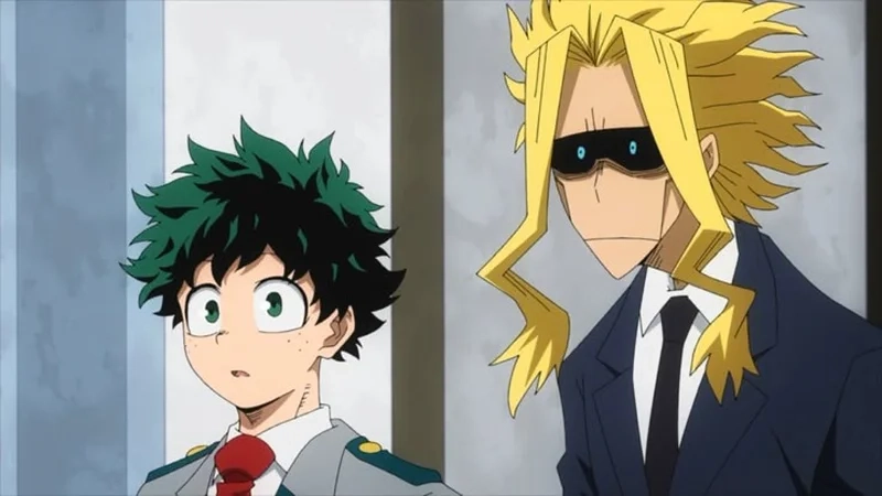 All Might x Izuku là tình thầy trò đáng ngưỡng mộ