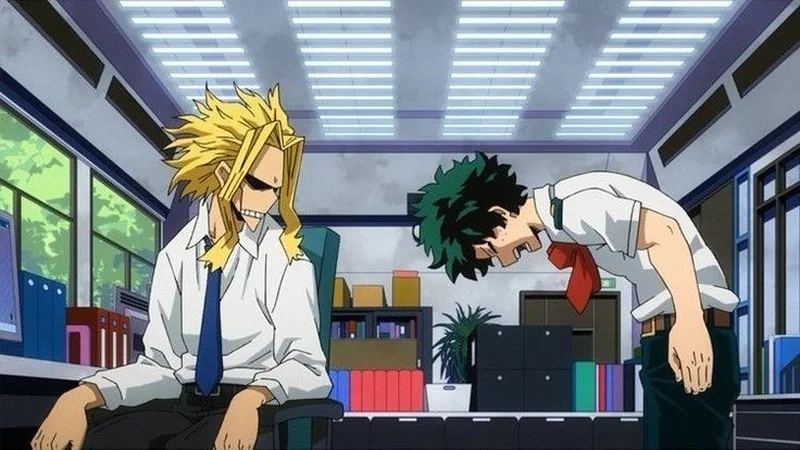 All Might x Deku comic mang lại những khoảnh khắc cảm động