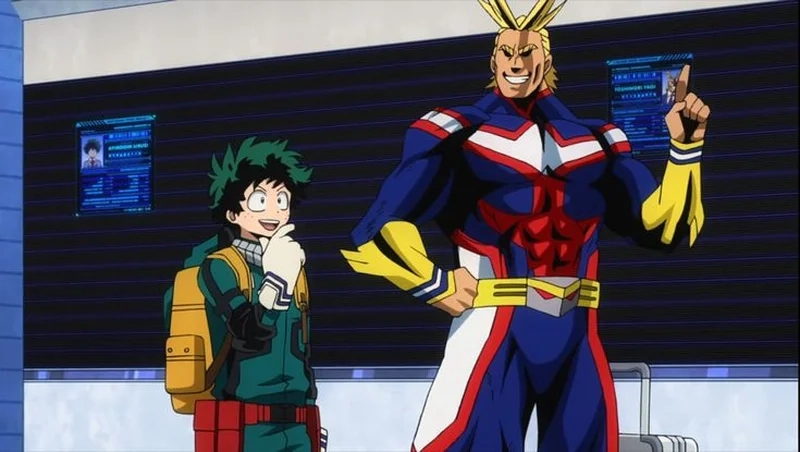 All Might x Deku là mối quan hệ thầy trò sâu sắc