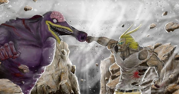 All Might vs Nomu là trận chiến không thể quên