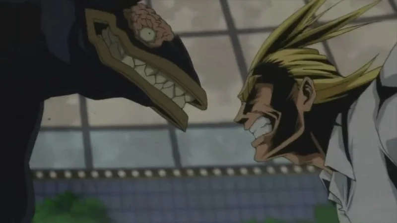 MHA All Might vs Nomu là cuộc đấu định mệnh