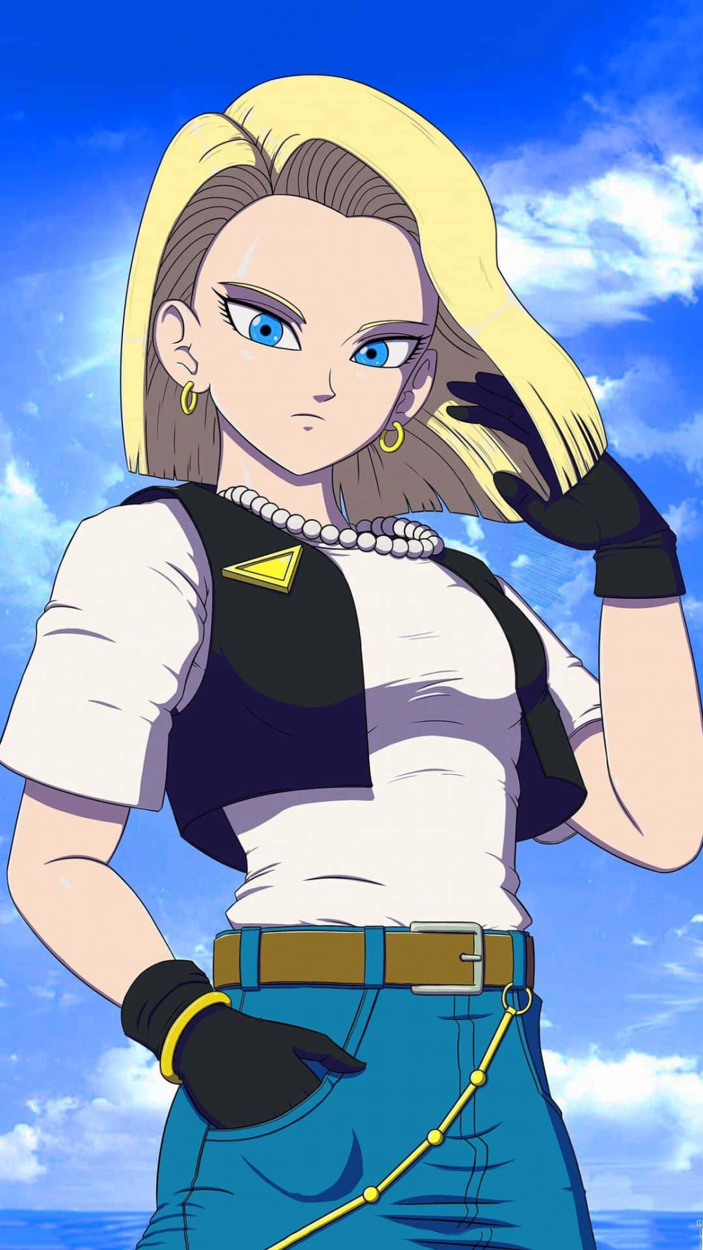 Android 18 Ai Art khám phá những tác phẩm nghệ thuật tuyệt đẹp của Android 18