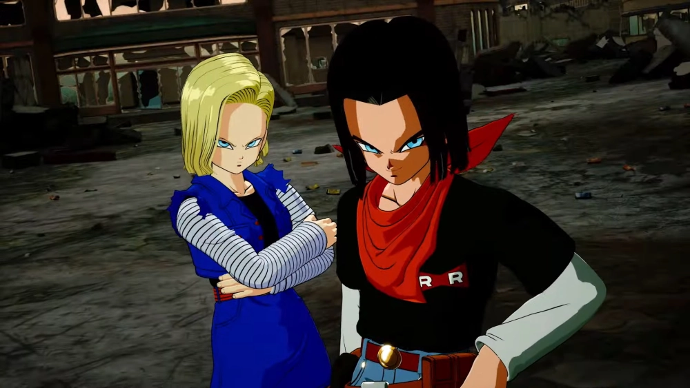 Android 17 x Android 18 sự kết hợp bất khả chiến bại của Android 17 và 18