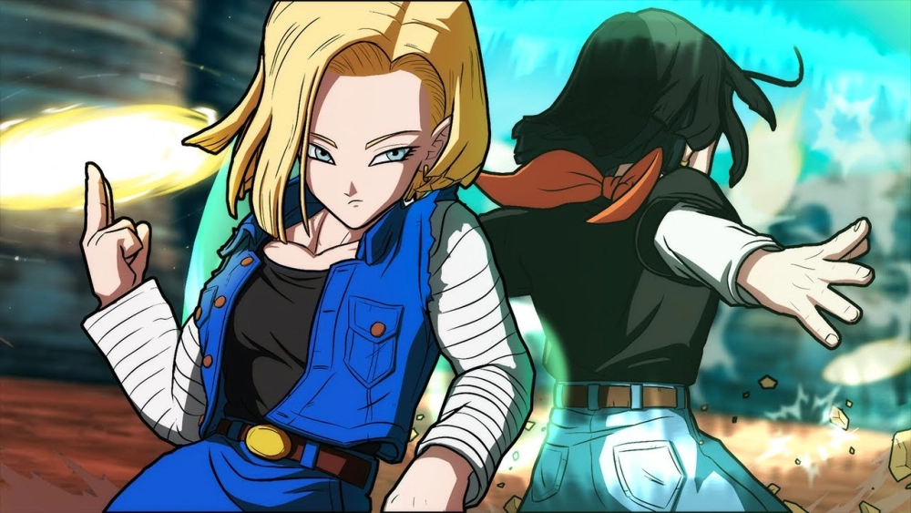 Android 17 and Android 18 cặp đôi mạnh mẽ trong thế giới Dragon Ball