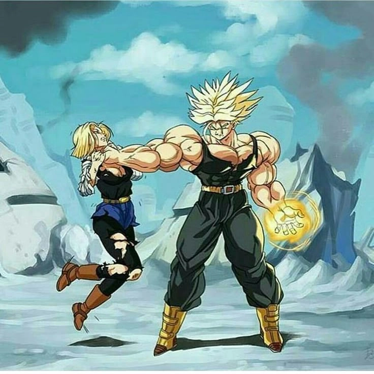 Android 18 Goku những khoảnh khắc đáng nhớ giữa Android 18 và Goku