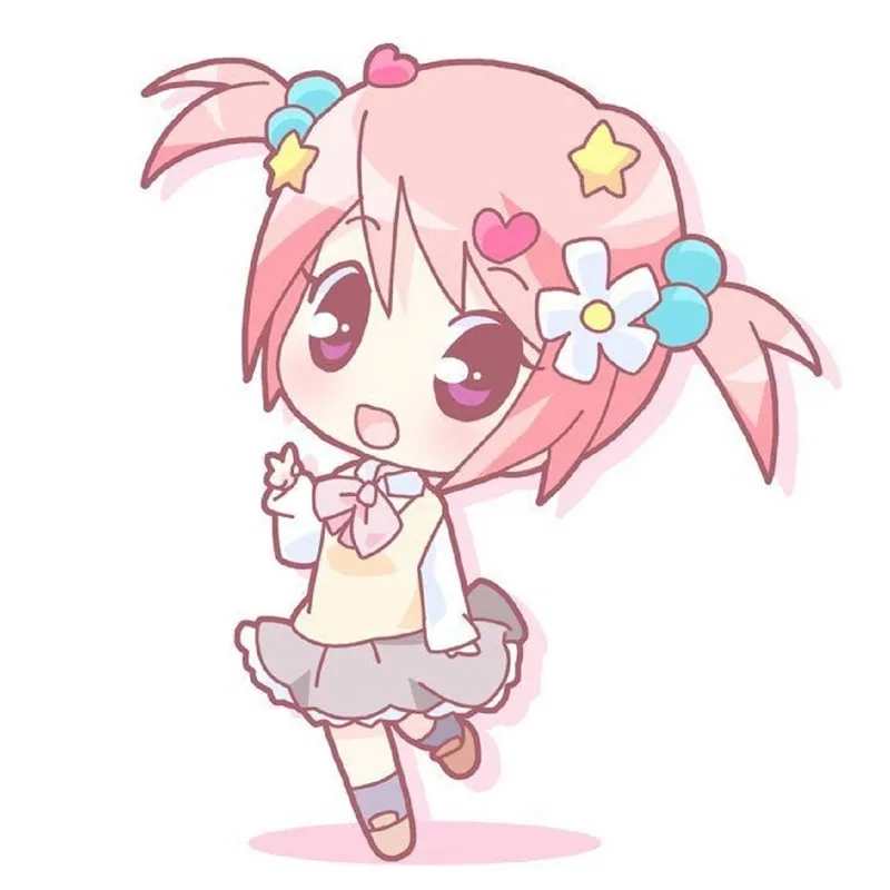 Bộ hình chibi cute anime cực dễ thương cho mọi lứa tuổi