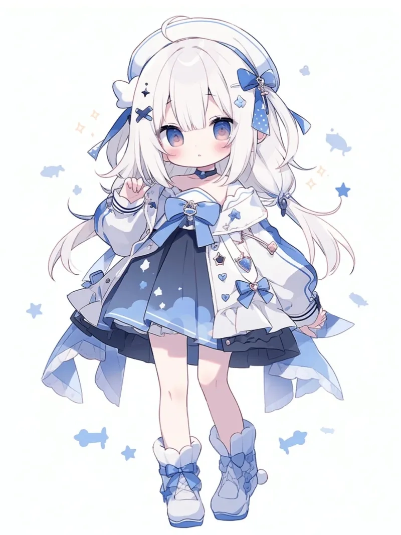 Ngỡ ngàng trước vẻ đẹp của hình ảnh chibi anime chất lượng cao