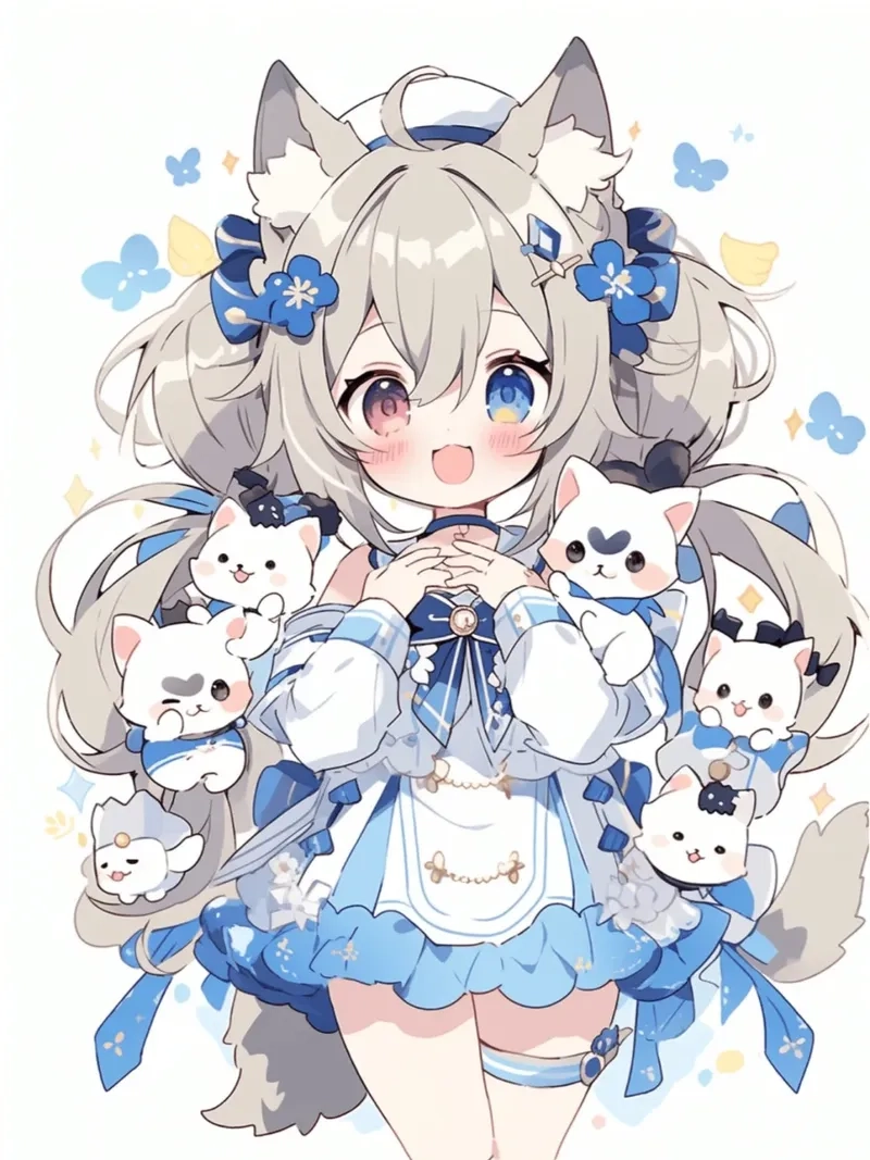 Loạt hình ảnh chibi anime cute khiến bạn chỉ muốn lưu ngay