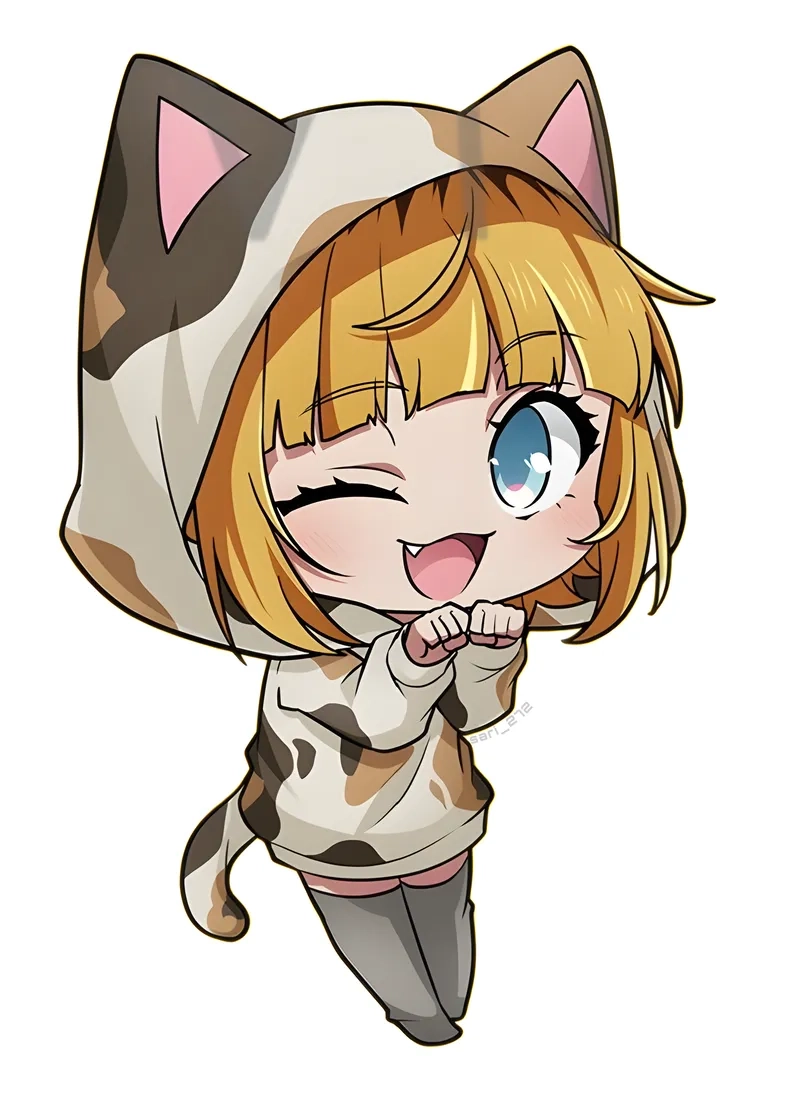 Không thể cưỡng lại sức hút từ hình ảnh chibi siêu cute