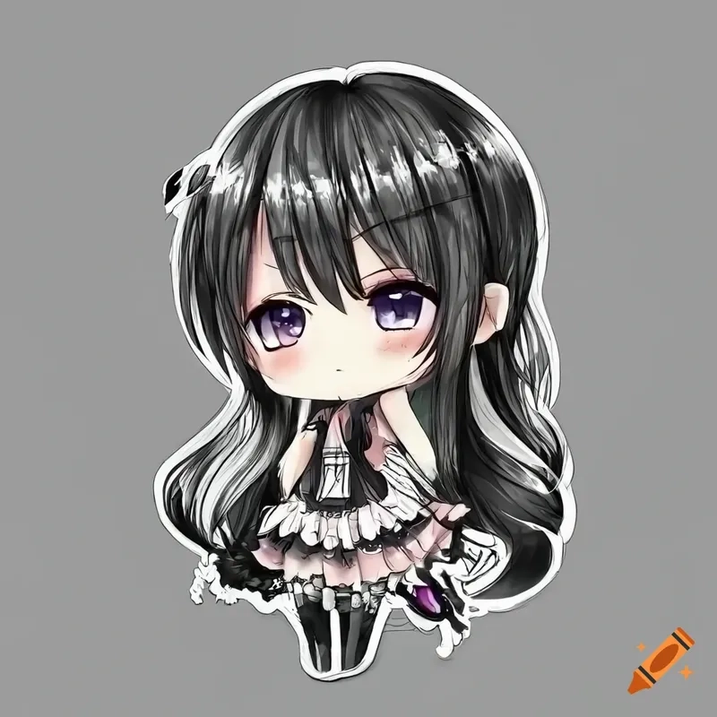 Tìm thấy sự dễ thương trong từng hình ảnh dễ thương chibi