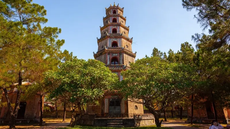 Địa điểm linh thiêng với vị trí chùa thiên mụ độc đáo