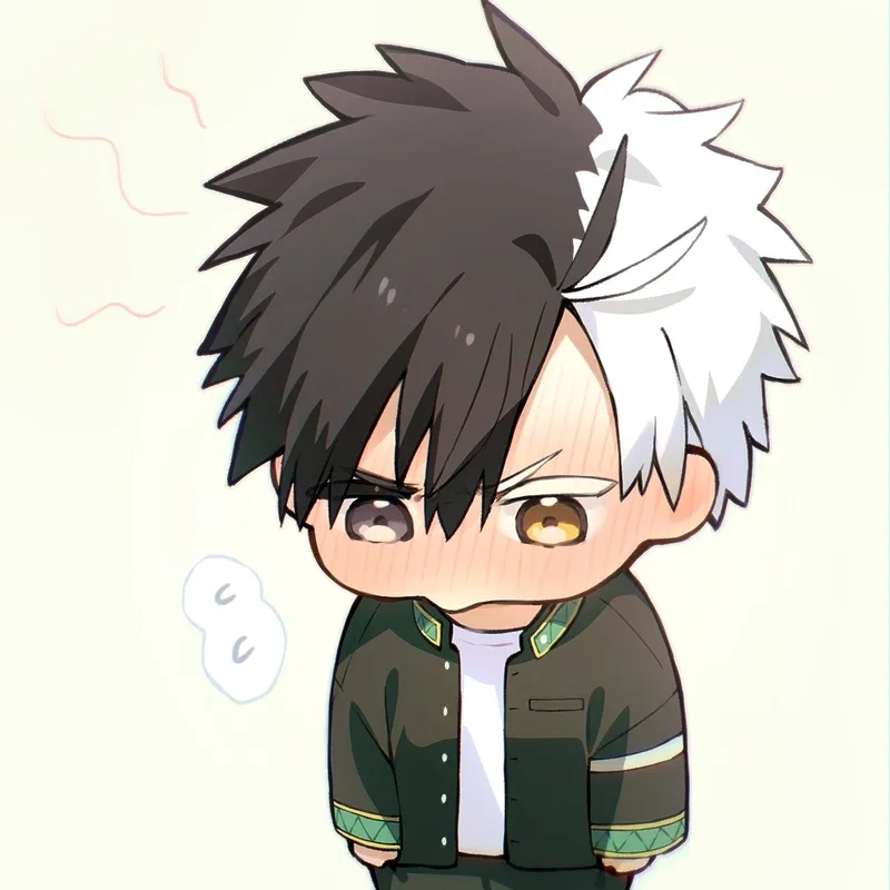 Bộ sưu tập hình chibi nam ngầu chất như nước cất