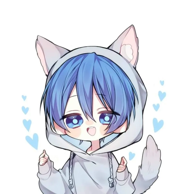 Ghim liền tay bộ anime chibi nam hot trend 2025