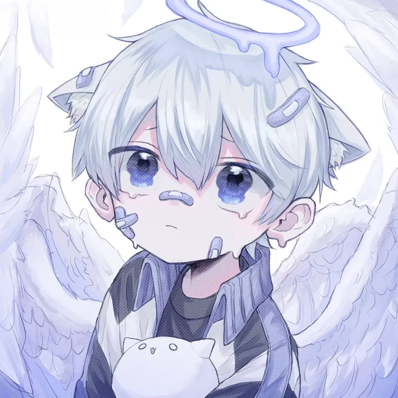 Đổi gió với ảnh chibi nam dễ thương chill cực đỉnh