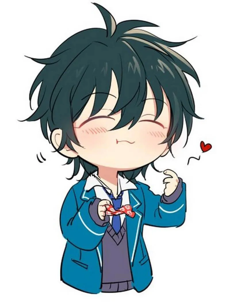 Chạm đến trái tim fan với anime cute chibi nam