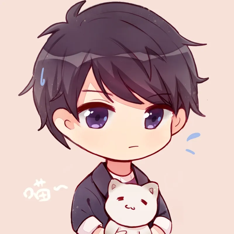 Tải ngay hình chibi cute nam làm ảnh nền độc đáo
