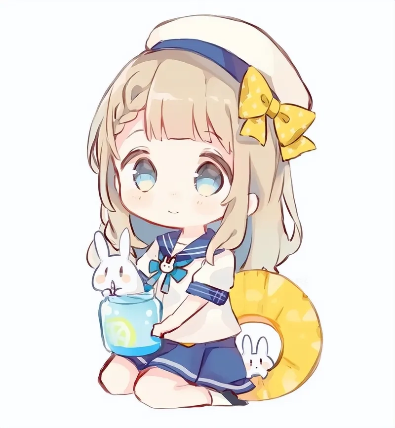 Bộ sưu tập hình cute chibi nữ đang gây sốt cộng đồng mạng