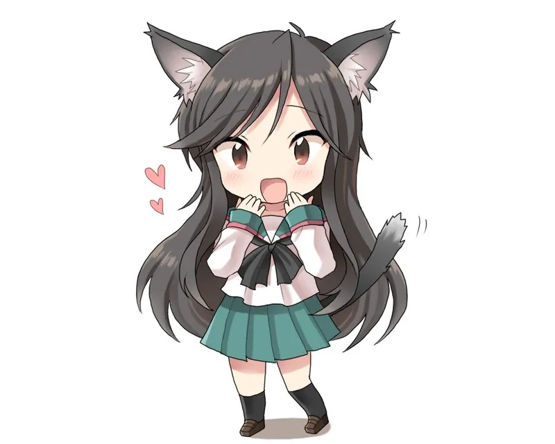 Ngắm nhìn hình ảnh anime chibi nữ cute là tan chảy