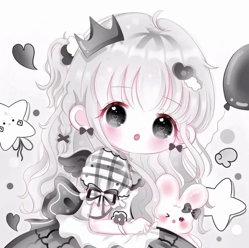 Ghim ngay những mẫu dễ thương cute anime chibi nữ cực hot