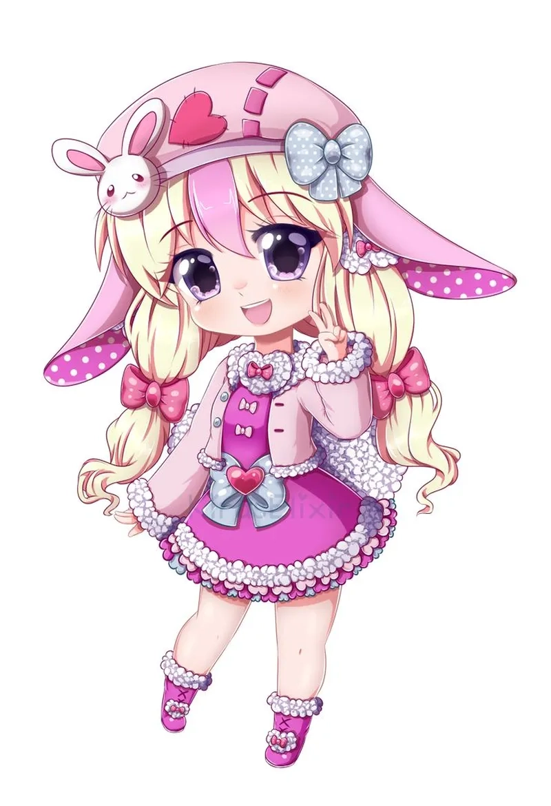 Đừng bỏ lỡ bộ hình anime chibi cute nữ siêu dễ thương