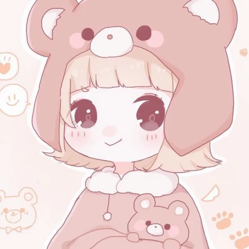 Ghim nhanh bộ ảnh chibi cute nữ đơn giản dễ thương miễn bàn