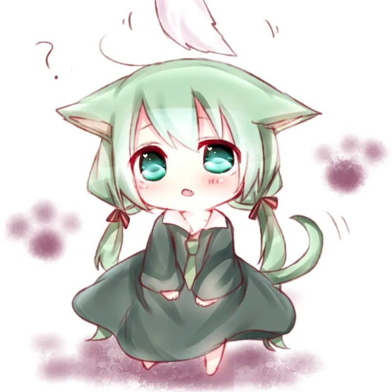 Ngọt ngào từ nét vẽ ảnh cute chibi nữ độc đáo