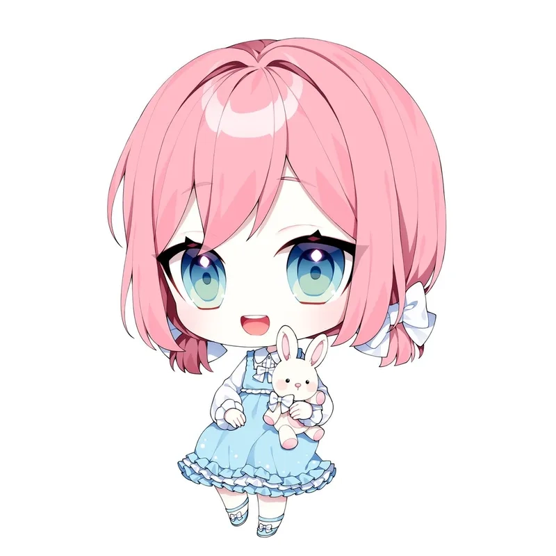 Đốn tim cộng đồng mạng với loạt ảnh nữ cute chibi