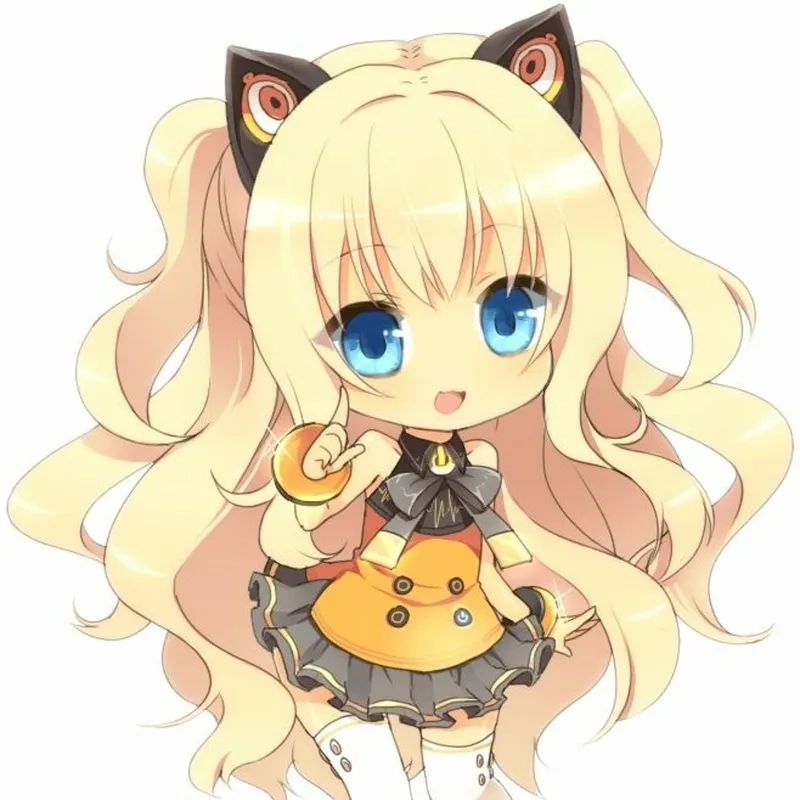 Dành cho tín đồ anime mê ảnh chibi nữ ngầu siêu độc đáo
