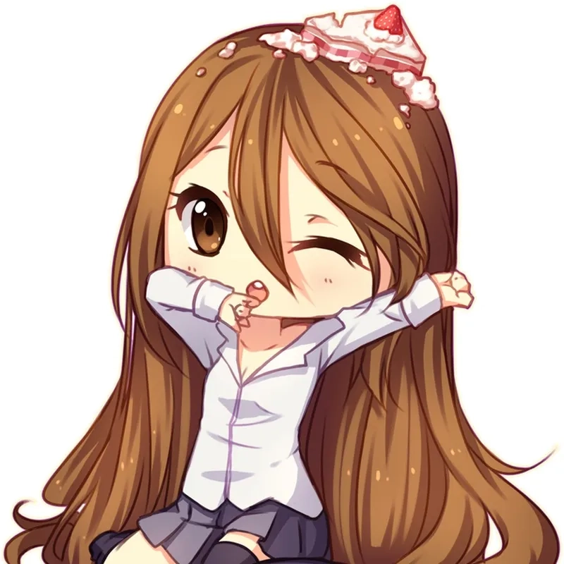 Loạt hình ảnh chibi nữ dễ thương làm ai cũng thích mê