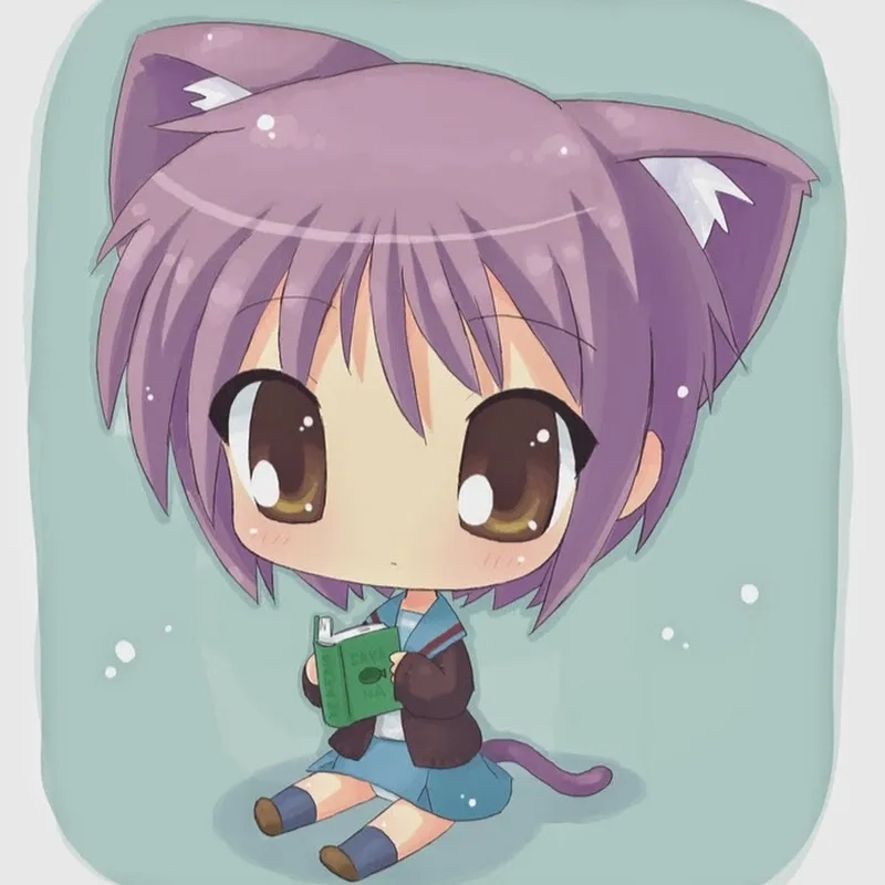 Cộng đồng mê mẩn bộ nữ anime chibi siêu dễ thương