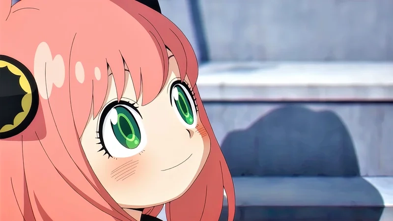 Anime Anya nổi bật với nét ngây ngô và ngộ nghĩnh