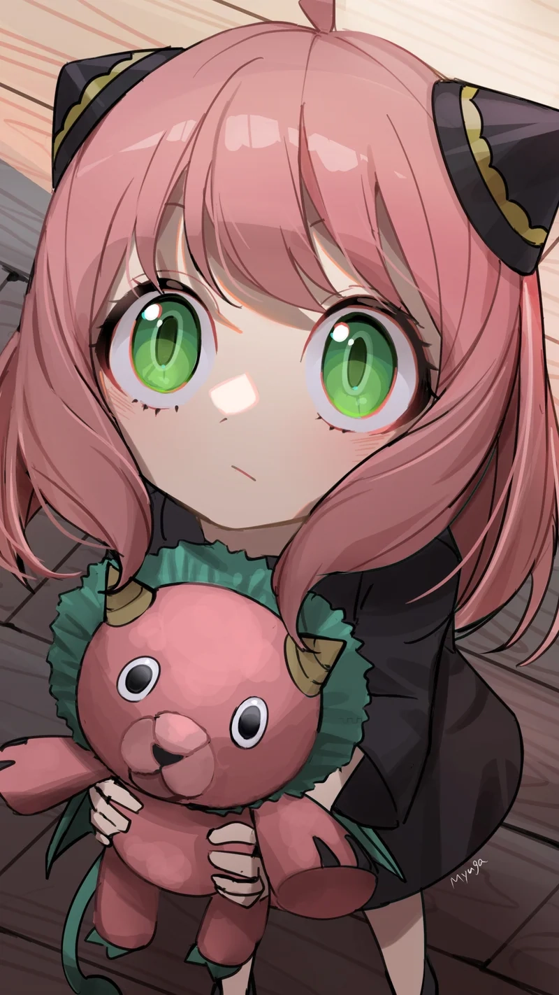Ảnh anime Anya được chia sẻ chóng mặt trên mạng