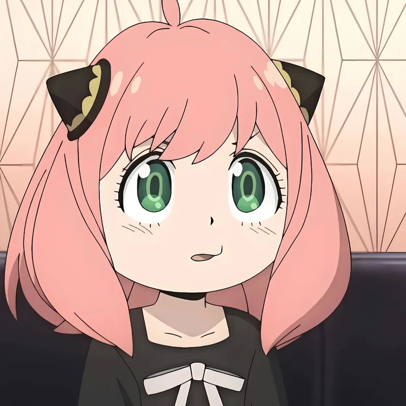 Anime Anya ngầu trong các phân cảnh hành động