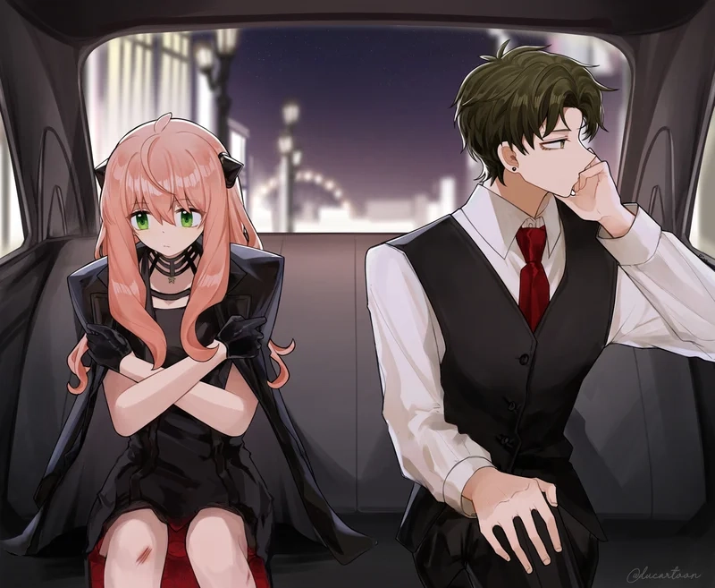 Anya x Damian cute tình bạn vô cùng dễ thương