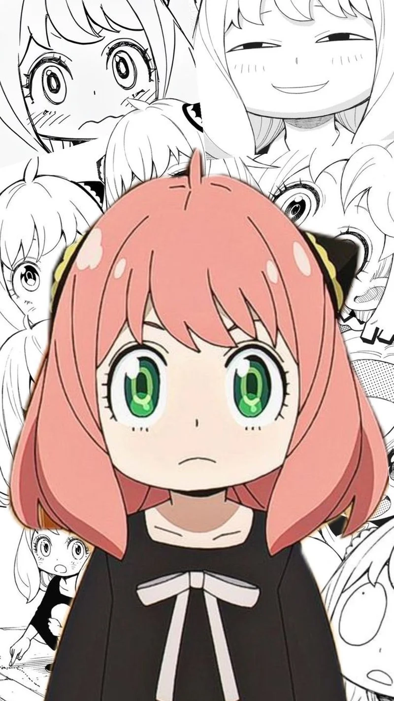 Hình nền anime Anya thu hút mọi ánh nhìn