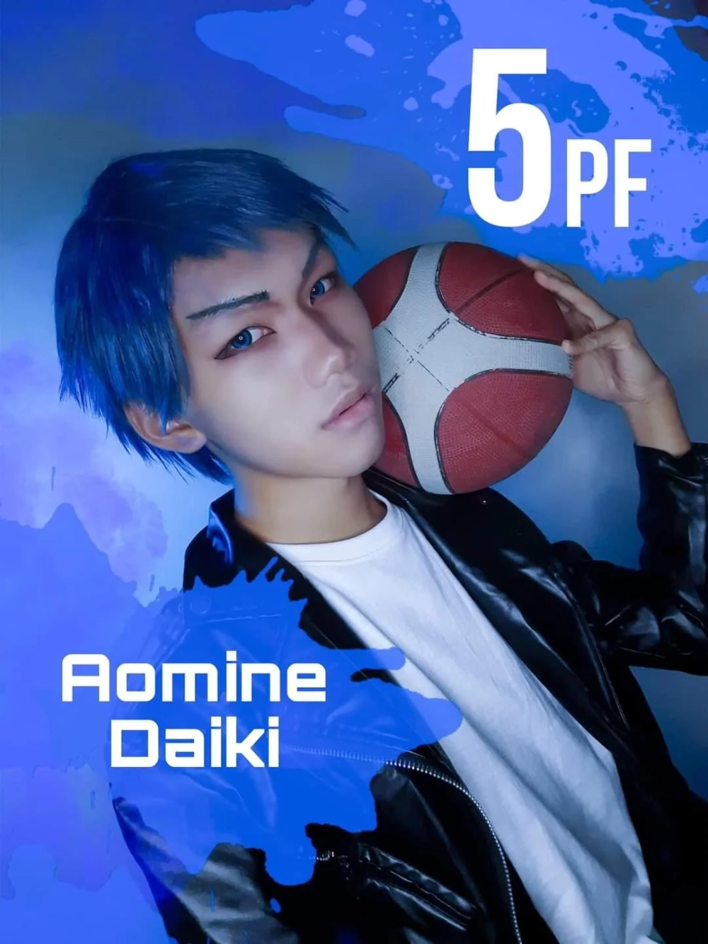 Cosplay Aomine daiki chất ngầu với đồng phục Touou