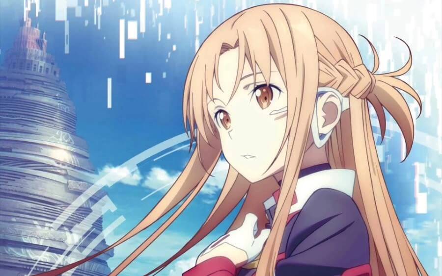 Asuna age được xác nhận là 18 tuổi trong anime