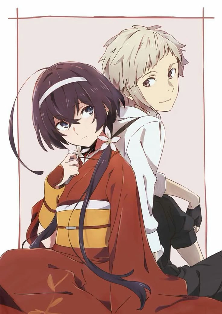 Atsushi x Kyouka khoảnh khắc tình cảm gây sốt