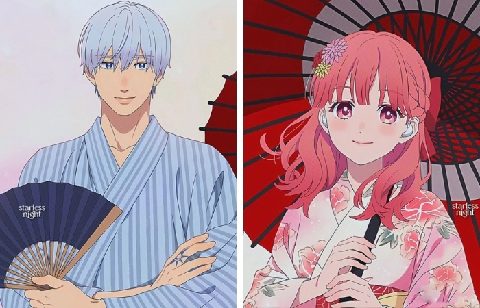 Tình cảm hơn với anime cập đôi dễ thương nhẹ nhàng