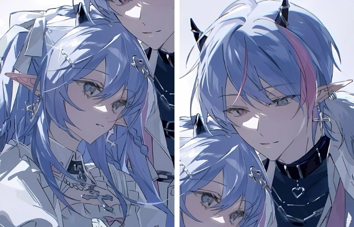 Tình yêu lung linh cùng cặp đôi anime dịu dàng